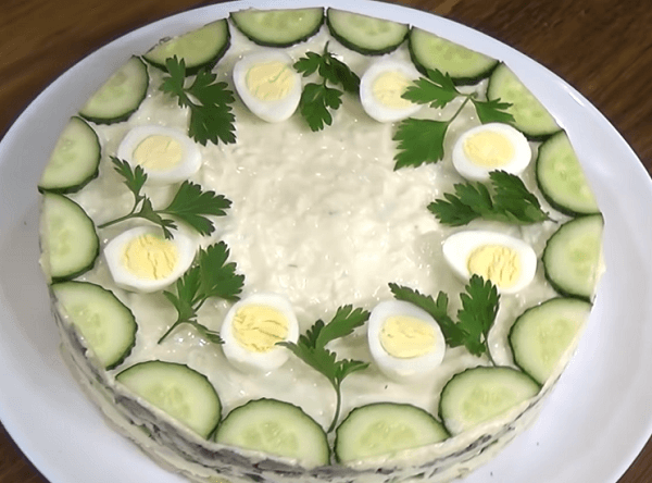 Готовый салат 